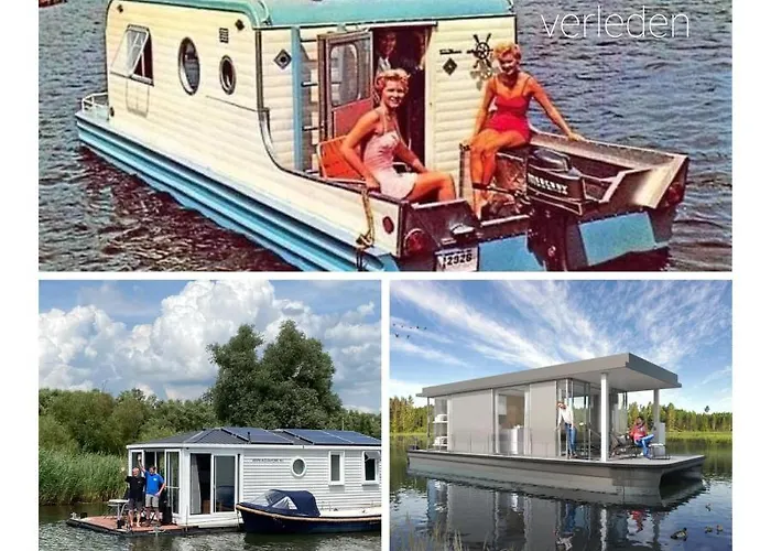 Aquahome - Np De Biesbosch - Bijzonder Overnachten Op Houseboat! Alpesi faház