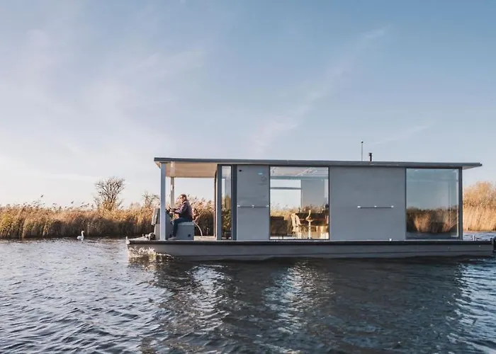 Aquahome - Np De Biesbosch - Bijzonder Overnachten Op Houseboat! Chalet *