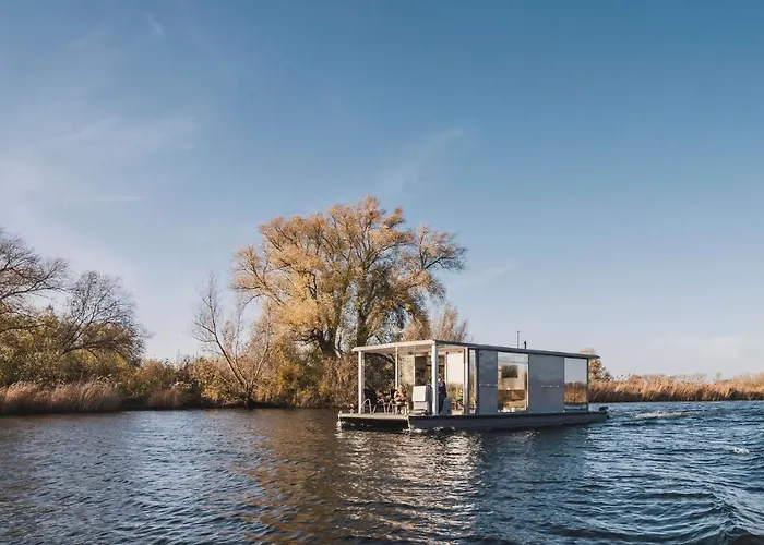 Aquahome - Np De Biesbosch - Bijzonder Overnachten Op Houseboat! Alpesi faház