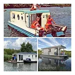 Aquahome - Np De Biesbosch - Bijzonder Overnachten Op Houseboat! Chalet